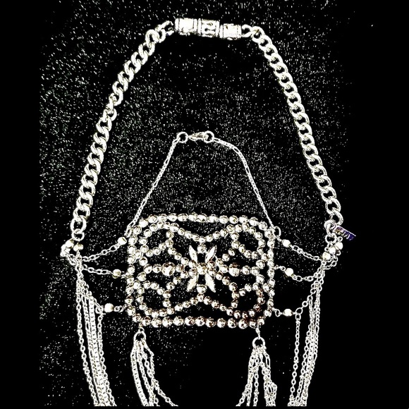 NEW VANESSA MOONEY JEWELRY STERLING SILVER RARE Shoulder Pendant/Bracelet $350 - Picture 10 of 13